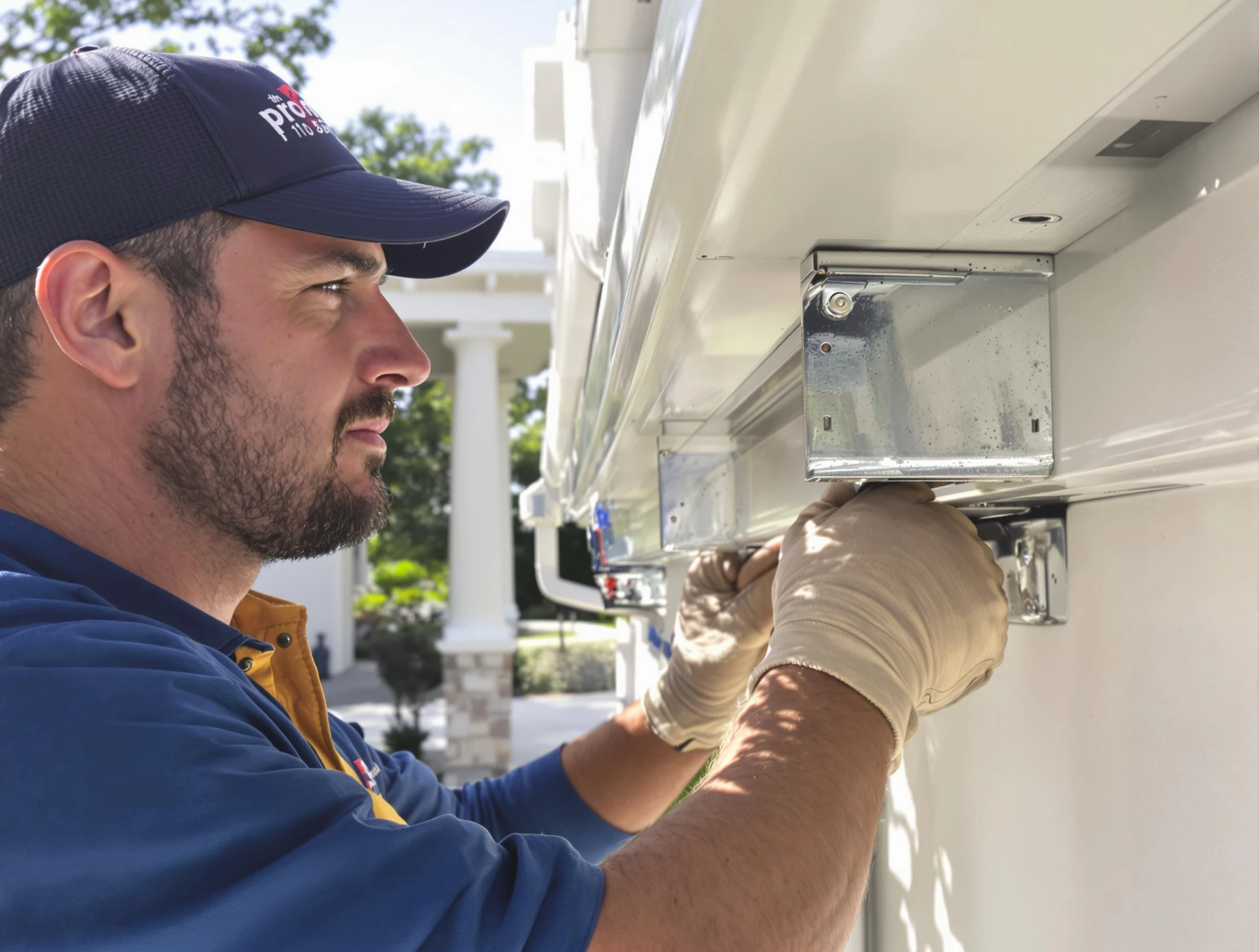 Repaired gutter sections by Mentor Roofing Company ensuring proper drainage in Mentor, OH